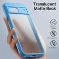 thumbnail image 4 of JETech Matte Case for Google Pixel 8a 6.1-Inch 2024, Frosted Translucent Back Protective Slim Phone Cover, Anti-Fingerprints (Bay), 4 of 6