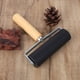 thumbnail image 5 of Rodillo de impresión de goma negro con mango de madera desmontable, herramienta para manualidades y arte de impresión, suministros L, 5 of 10