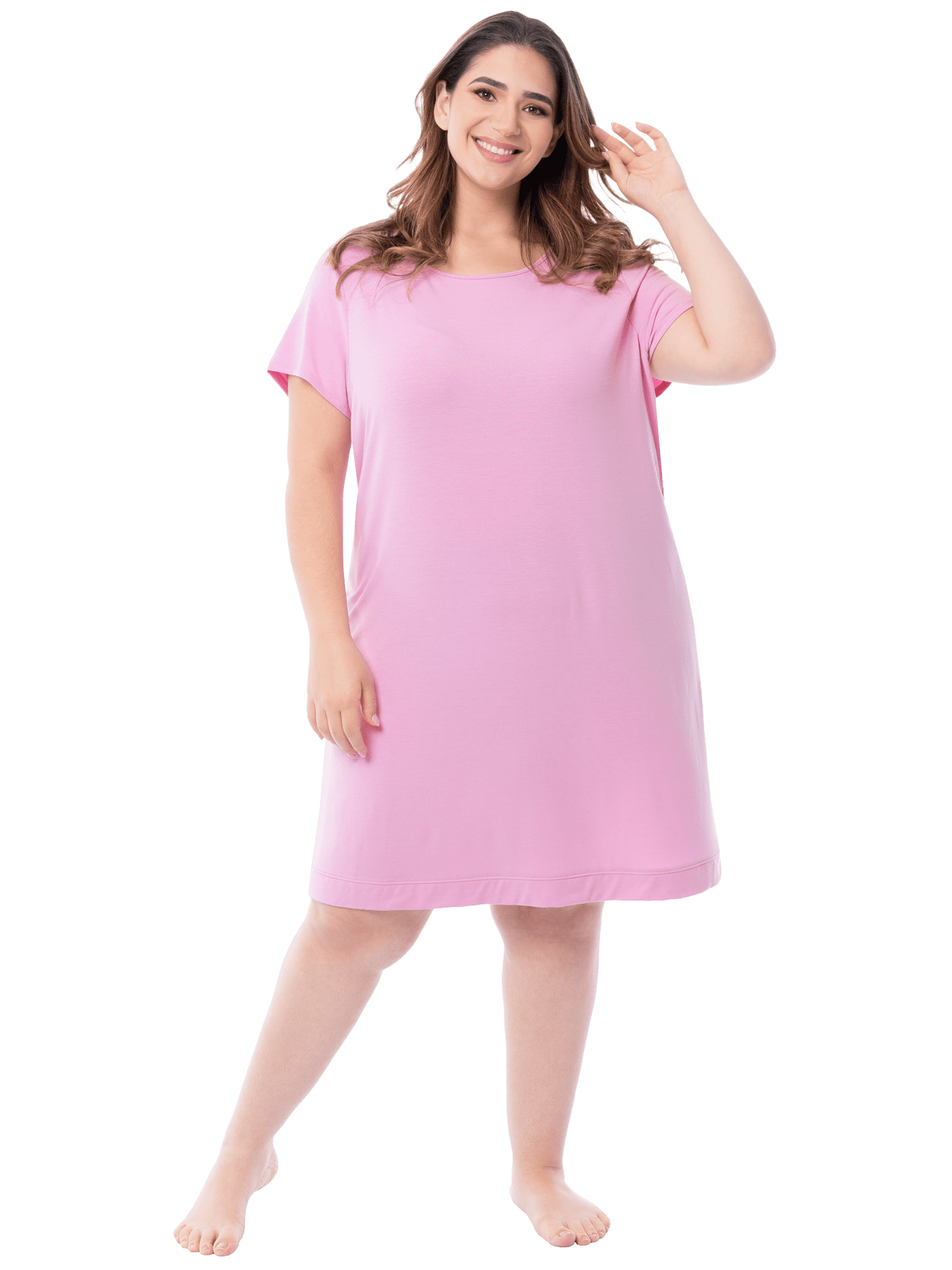 Fruit of the Loom Women's Soft and Breathable Pajama Sleepshirt, Sizes S-5X