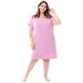thumbnail image 3 of Fruit of the Loom Women's Soft and Breathable Pajama Sleepshirt, Sizes S-5X, 3 of 8