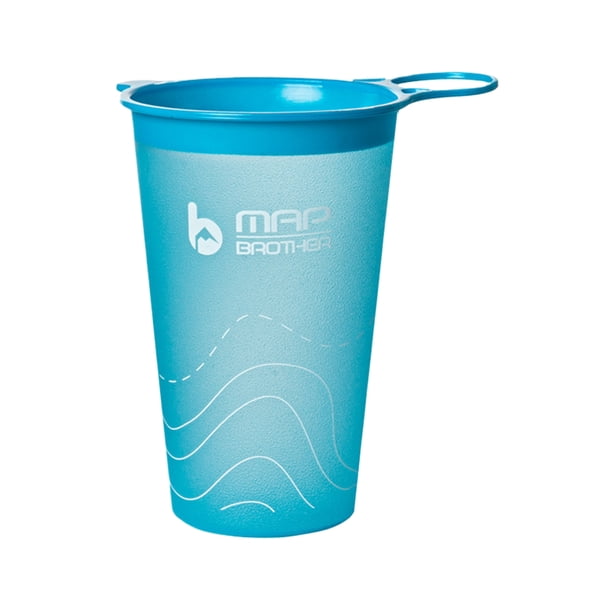 Copa de competición Toystoory para correr botella de agua plegable y portátil paquete de hidratación Ropa Deportiva Zapatos bebe azul