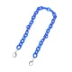 thumbnail image 3 of EeaseMX Cadena decorativa de acrílico de 60 cm de largo para bolso de mano, con hebilla de aleación de doble extremo, correas de repuesto para bolsos pequeños (azul), 3 of 7