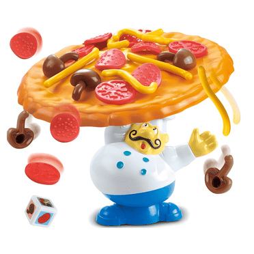 Trisquirrel Topple Pizza Game,Tabletop Balancing Pizza Toy,Fun for kid&Family .