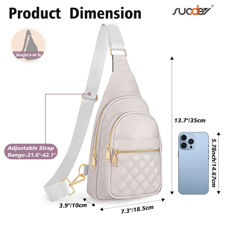 SUOSDEY Sling Bag for Women Crossbody Fashion Sling Backpack  display picture 2