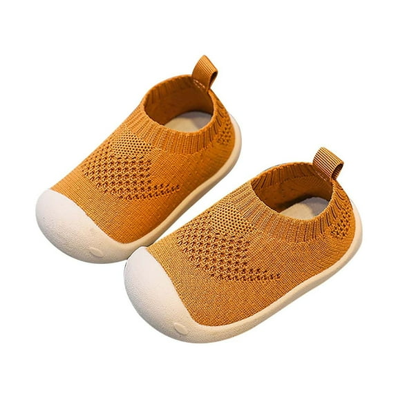 Puntoco Toddler Shoes Boy Girl First Walker Shoes Toddler Walking Running Shoes Lightweight Breathable Mesh Barefoot Sneakers for Kids Kids Shoes Clearance