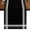 Black, variant on Modern Minimalist Styles Burlap Cotton Table Runner 13x72 Inches Long, Rose Grid Lines Pattern Farmhouse Table Runners, Outdoor Dining Tablecloths Decor for Baby Shower/Party/Wedding