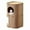 Brown, variant on Honeeladyy Cat House for Indoor Cats, 2-Storey Large Cat Bed Cave, Cozy Felt Covered Cats Tunnel Condo Hideaway for Multicats, 14.57x14.57x23.62in
