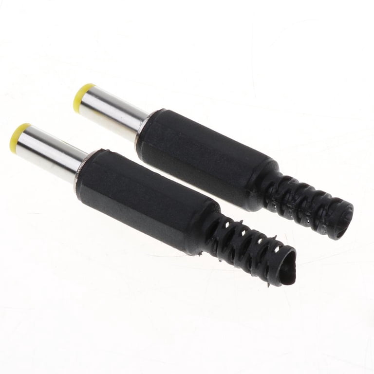 DC Barrel Power Jack Connector 5.5mm X 2.1mm Male