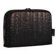 thumbnail image 2 of Standing Pencil Case with Base Large Capacity Stationery Pouch Pen Bag with Zipper for Women Men Rose Gold Glitter, 2 of 7