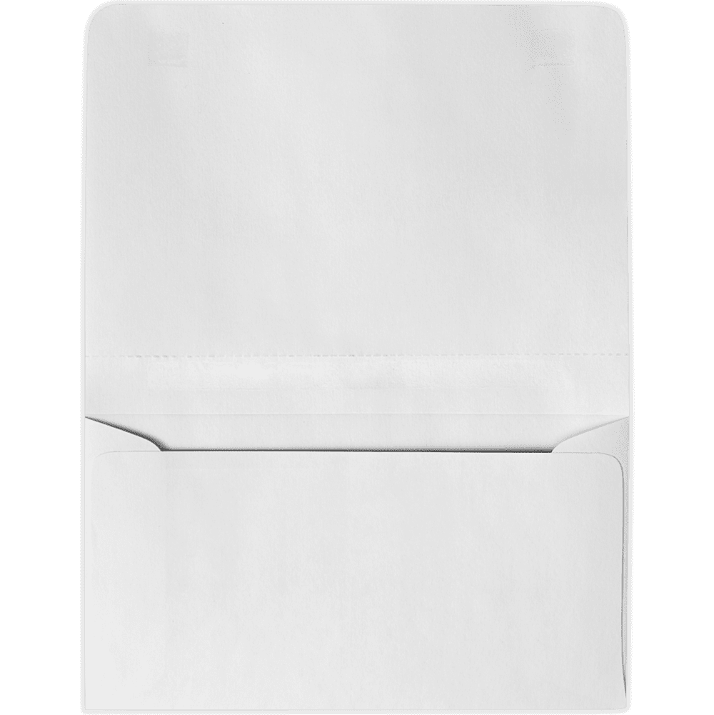 LUXPaper #6 2-Way Envelopes, 4 1/4 x 6 1/2, Bright White, 250/Pack