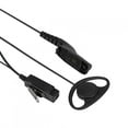 thumbnail image 3 of PTT Earpiece,ABS D Type Walkie PTT Headset Walkie Talkie Earphone Modern Innovation, 3 of 11