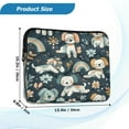 thumbnail image 3 of WOBOGO Seamless Pattern Of Dogs and Rainbows Laptop Sleeve 15.7 inch Lightweight Zipper Design Soft Padded Protection Against Scratches and Impacts, 3 of 8