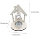 thumbnail image 5 of Candelabros de Adviento de la Natividad, juegos de coronas, candelabros de velas de té católicas, juego de 2, hechos de madera, 5 of 6