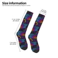 thumbnail image 5 of Balery Indian Mandalas Dragonfly Fun Novelty Socks Men'S Women'S Crew Socks Funny Crazy Novelty Socks Quirky And Cool Socks, 5 of 9