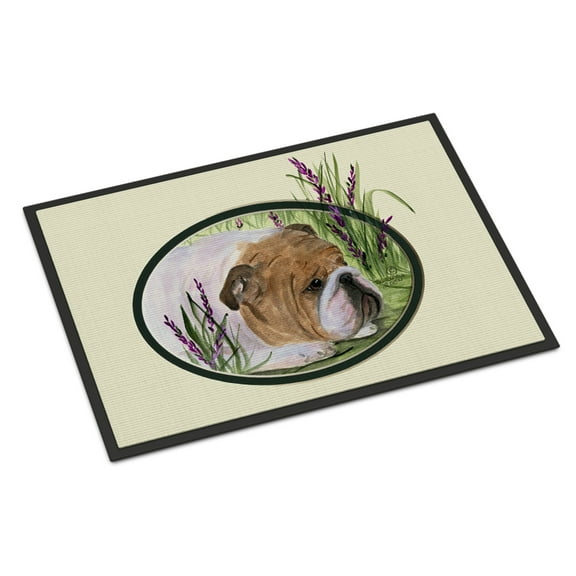 Carolines Treasures SS8023MAT English Bulldog Doormat 18x27 27"L x 18"W multicolor