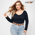 thumbnail image 5 of SUOSDEY 3 Pack Women Belts for Jeans Pants Ladies Leather Waist Belt with Liquid Shapes Gold Buckle, 5 of 7