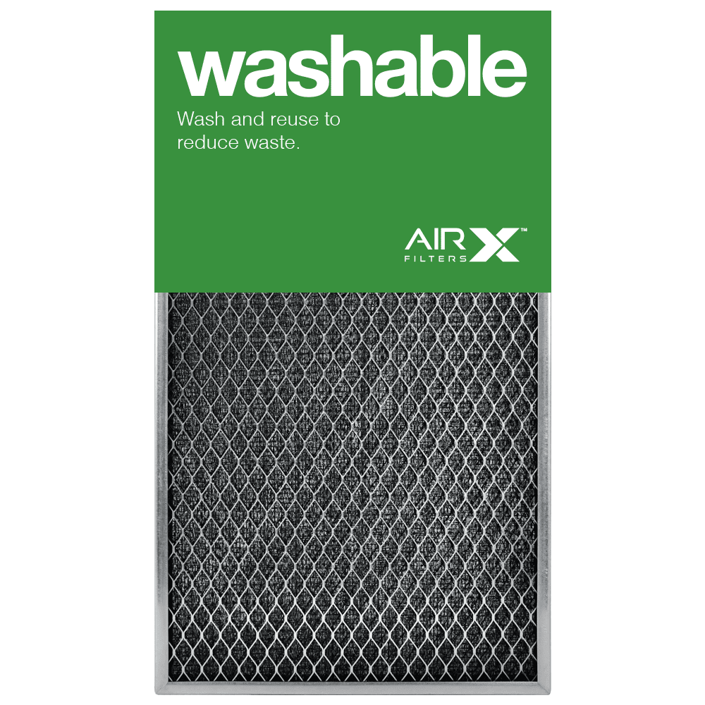 AIRx Filters Washable 14x24x1 Permanent Air Filter MERV 1 Heavy Duty