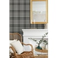 thumbnail image 3 of NextWall Stoneware Calverlay Plaid Peel and Stick Wallpaper - 20.9 in. W. x 18 ft. L. Roll, 3 of 7