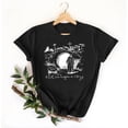 thumbnail image 4 of Mujeres Manga Corta de Verano Tops Pascua Impresa Cuello Redondo, Blusa de Moda Casual para la Primavera, 4 of 4