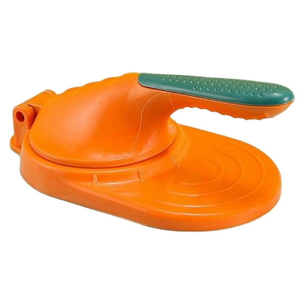 Molde de prensado de piel para albóndigas, moldes lavables para hacer pasteles, moldes para masas, envoltorio para panqueques Wonton multiusos, Herramientas y accesorios para hornear Naranja Bearachild HA064862-02B
