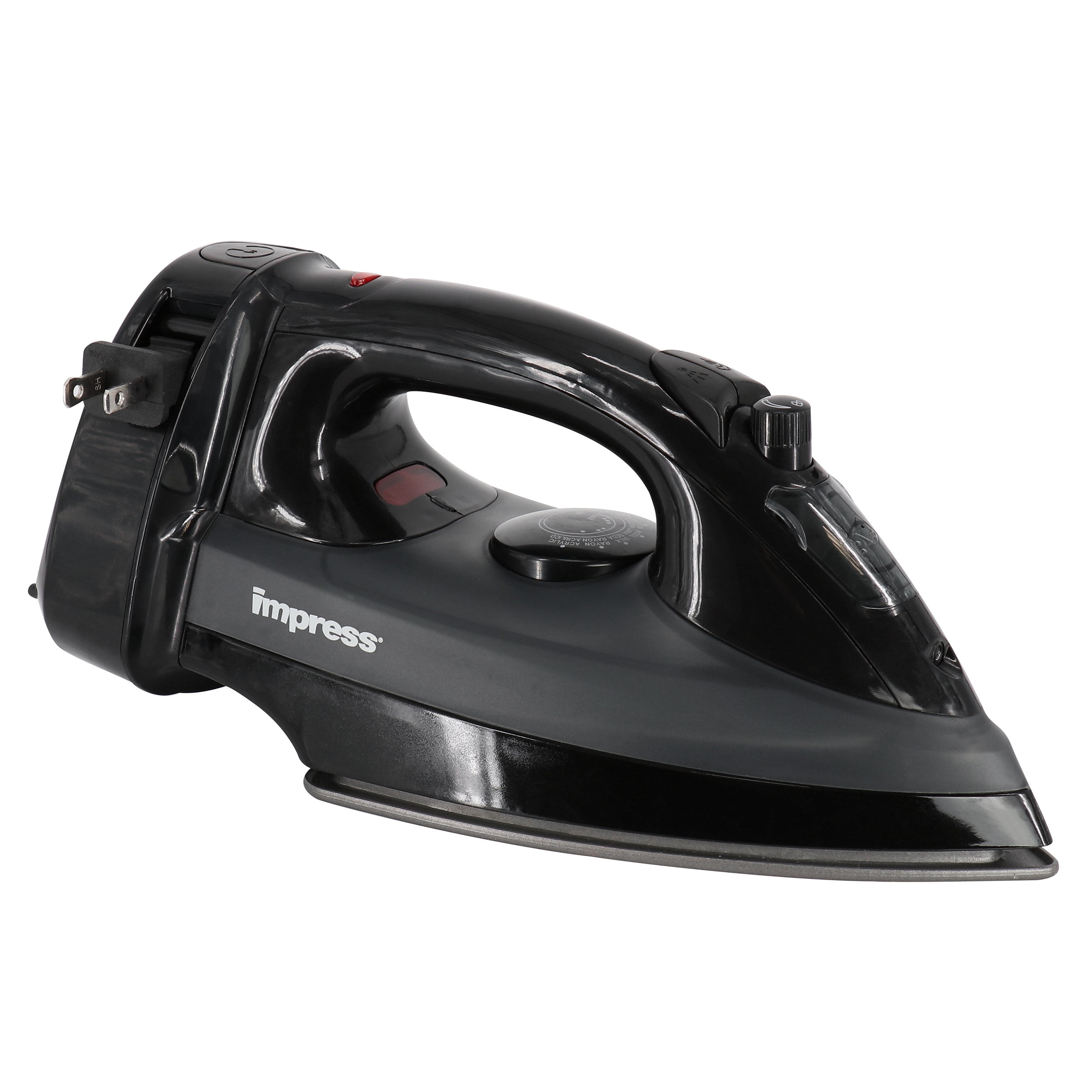 Impress Cord-Rewind Iron Non-Stick 1200W Mid-Size Steam Iron Model IM-39CR