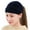 Navy, variant on Underscarf CQXIDFH Floral Turban Cap for Women, Soft Slouchy Head Cover, Casual Breathable Daily Headwear, Beret Hat (Navy, One Size)