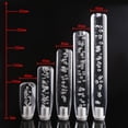 thumbnail image 3 of 2x Universal LED 150mm Clear Crystal Bubble Gear Stick  Knob Car Sharpla  none, 3 of 7