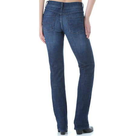 Wrangler - Wrangler Women's Premium Patch Mae Straight Leg Jean-Sits ...