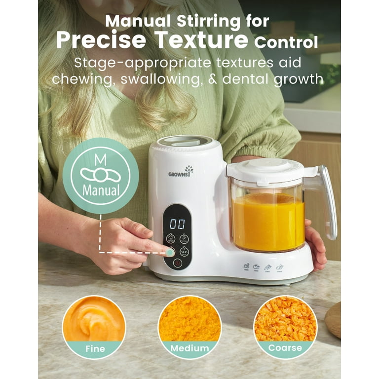 Free Shipping! BABYMUST Baby Food Maker Multi-Function Steamer