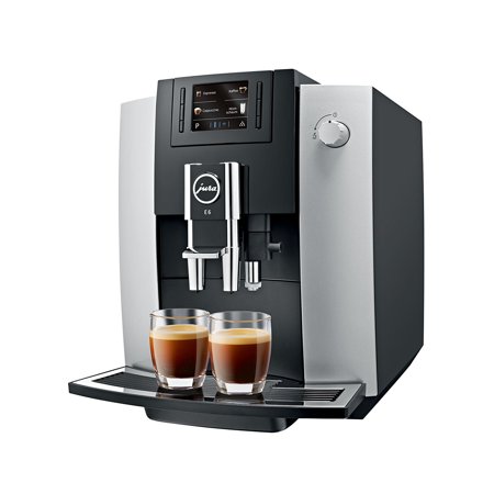 Platinum Super Automatic Espresso Maker - Jura 15070 E6 Automatic Coffee Center, Platinum