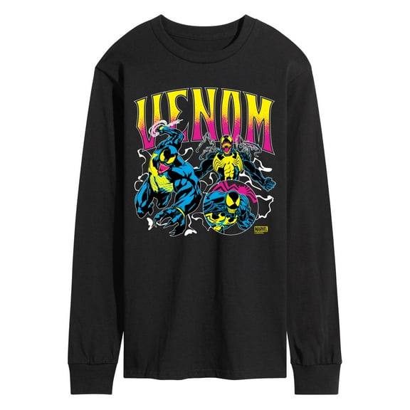 Marvel Venom - Neon - Men's Long Sleeve Graphic T-Shirt