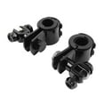thumbnail image 4 of NS 1 Pair 1" 1.25" Iron Rubber Crash Bars Footpeg Guard Mounting Foot Peg Clamps Black For all motorcycles with 1" (25mm) or 1.25" (32mm) Highway Bar / Crash Guard Ba, 4 of 10