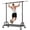 Black, variant on Heavy Duty Rolling Garment Rack,530 lbs Commercial Clothes Rack with Wheels,Adjustable Industrial Clothing Rack with Storage Shelf,Chrome