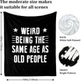 thumbnail image 4 of Blanket for Men - Birthday, Christmas, Father''s Day Gift Ideas for Him, Dad, Grandpa, Uncle - Unique Funny Throw 60"X50" (Black), 4 of 6