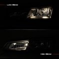thumbnail image 6 of AKKON - For 1997 1998 Nissan 240SX / Silvia (S14 Kouki) Black Bezel JDM Headlight Lamp Set Pair, 6 of 7