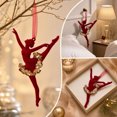 thumbnail image 4 of JHRGJIO Christmas Tree Hanging Ornaments, Xmas Holiday Decoration Accent, Festive Bauble Pendant Home Indoor Display Christmas Decorations Indoor Outdoor Winter Decor, 4 of 7