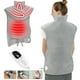 thumbnail image 1 of Manta térmica para aliviar el dolor de espalda, almohadilla térmica grande para cuello y hombros, con 6 niveles de calor y 4 modos de apagado automático. Regalos para mujeres, hombres, mamás y papás., 1 of 6