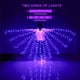 thumbnail image 4 of Luces LED Danza Del Vientre Isis Ropa Rendimiento Con Palos (Adulto Púrpura), 4 of 9