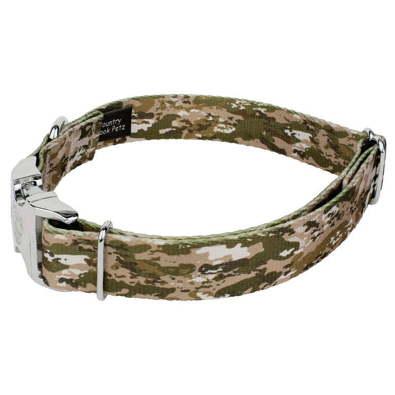 Country Brook Petz® Premium Desert Viper Camo Dog Collar and Leash