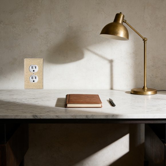 FENGGUIQU 2Ud Cubiertas De Decorativas Doradas Con Diamantes De Imitación Para Pared Hogar