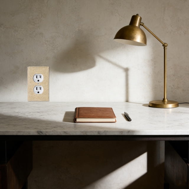 FENGGUIQU 2Ud Cubiertas De Decorativas Doradas Con Diamantes De Imitación Para Pared Hogar