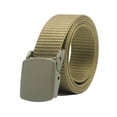thumbnail image 4 of Cinturón deportivo táctico para exteriores, cinturón de lona para hombres y mujeres, cinturón antialérgico de plástico de secado rápido, 4 of 6