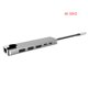 thumbnail image 1 of Puertos de alta velocidad 6 en 1 USB 3.0 Tipo-C Hub Usb-C a 4K 30HZ HD Laptop Rj45 Gigabit Ethernet Network PD Hub Methold EL0293-01B, 1 of 2