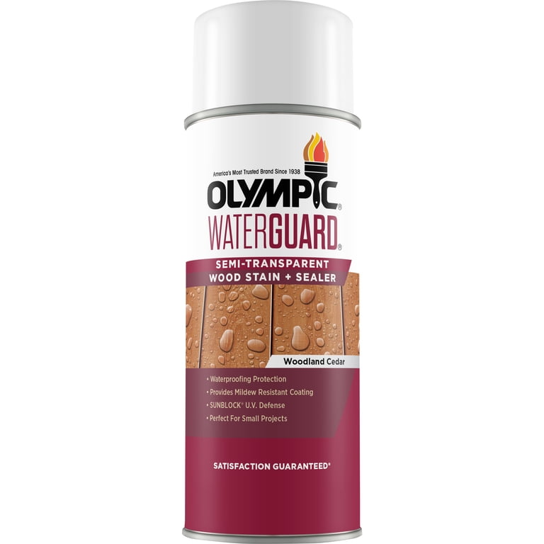Olympic Waterguard Woodland Cedar Semi-Transparent Spray Stain photo 8