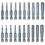VETCO Magnetic Hex Allen Wrench Drill Bit Set (20 Piece)