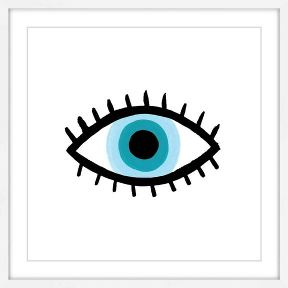 "Eye See You" Framed Painting Print