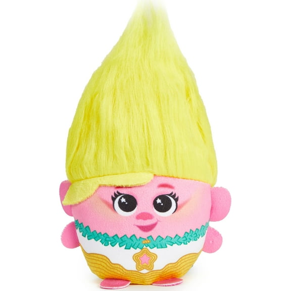 DreamWorks Trolls: Band Together Hairmony Mixers Viva Plush Toy with Sound, 6-inch Soft Doll