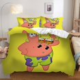 thumbnail image 1 of Spongebob Squarepants Series Printed Quilt Cover Two-piece Set Three-piece Children's Bedroom Decorative Quilt Cover, 1 of 2