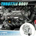 thumbnail image 2 of Unique Bargains 1 Pcs Cuerpo de Aceleración para Porsche 911 3.8L H6 - Gas 2005-2006 Reemplazo No. 997-605-116-01/997-605-116-00, 2 of 7