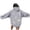 Gray, variant on Women Sweatshirts Women's Casual Hoodie with Ocean Print Pullover for Daily and Wear in Stylish Cozy Comfort Pink 2XL
